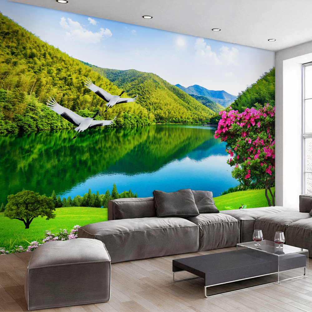 Fototapeta niesamowite piękno lata w górach