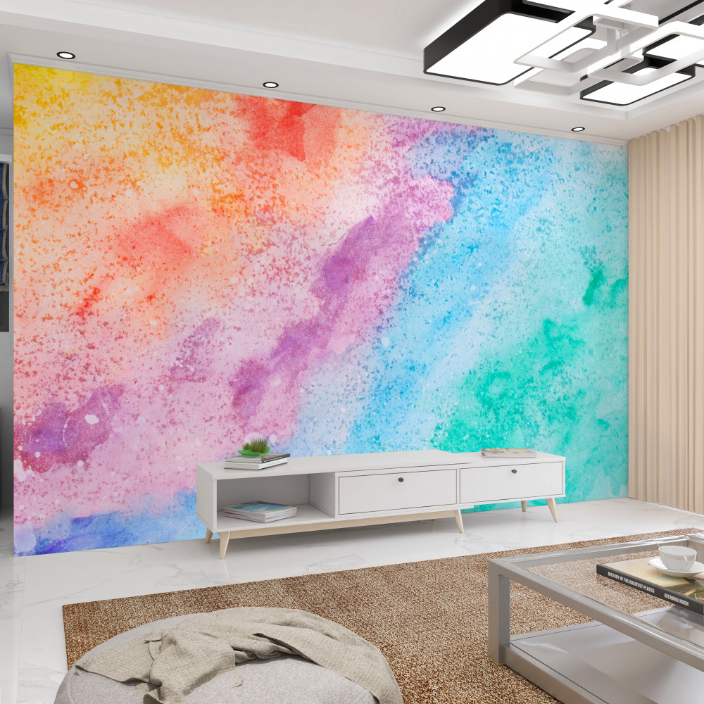 Fototapeta wielobarwny błyszczący piasek