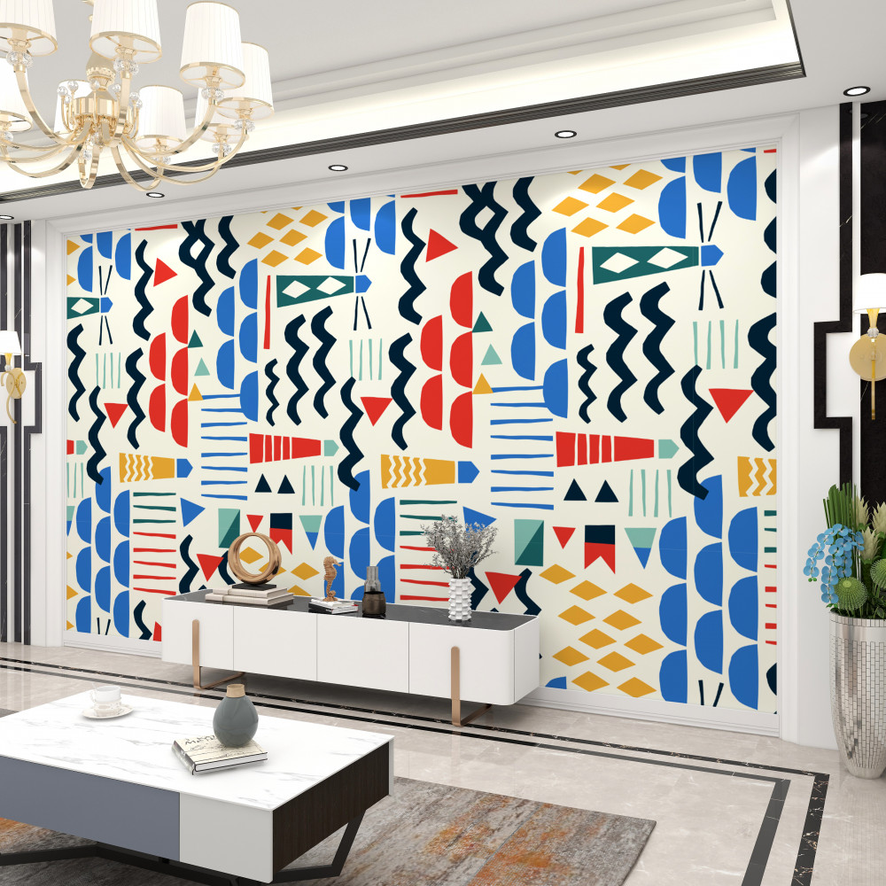 Fototapeta latarnie morskie wśród wzburzonych fal