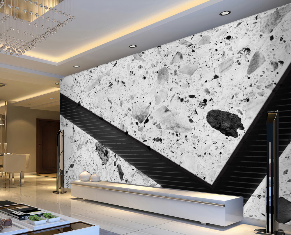 Fototapeta marmurowa tekstura z czarnymi wstawkami