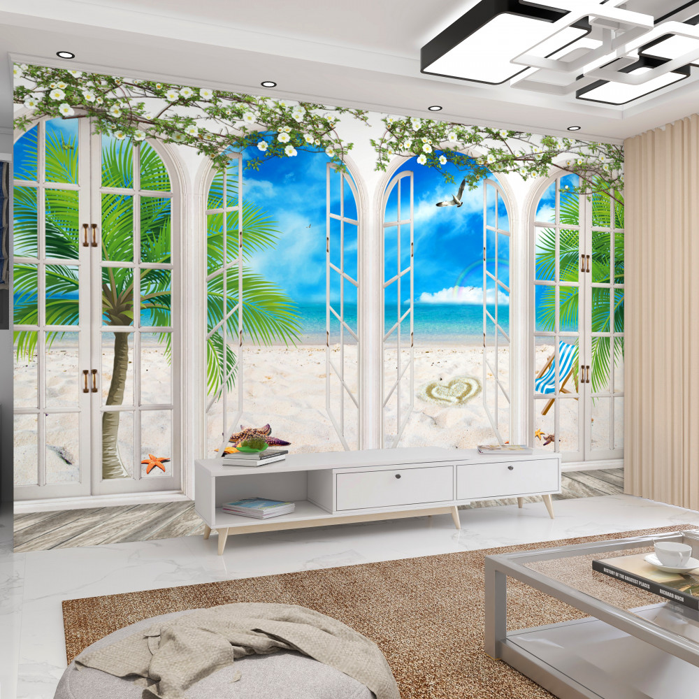 Fototapeta balkon z dostępem do plaży