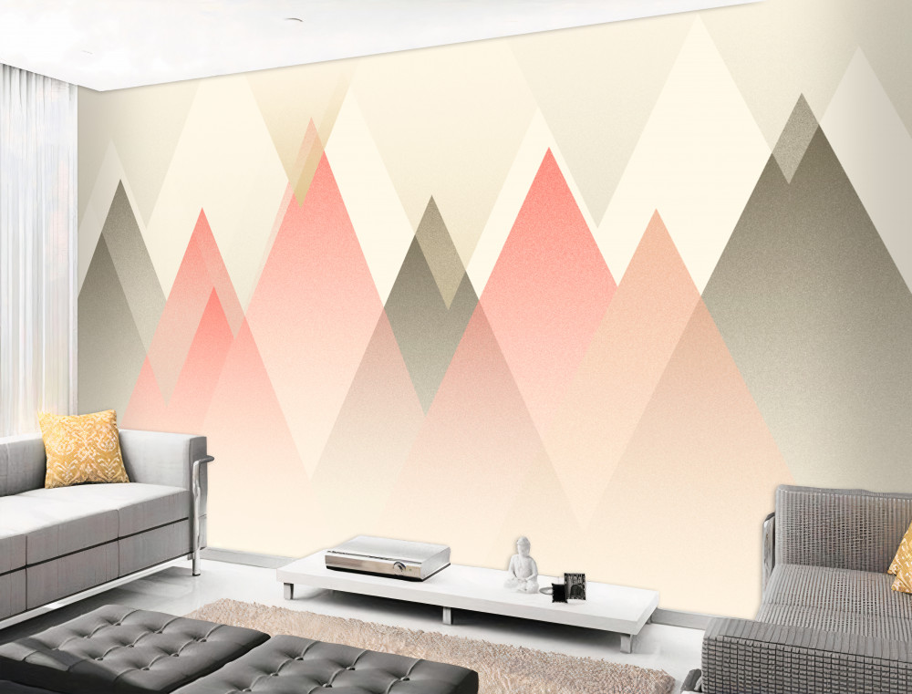 Fototapeta jesienny las we mgle