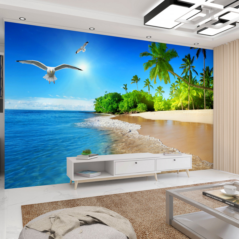 Fototapeta raj nad morzem