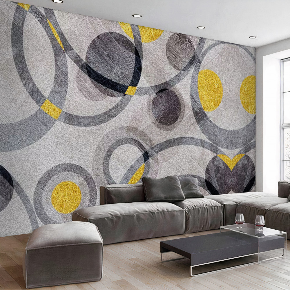 Fototapeta koła i okrągłe linie