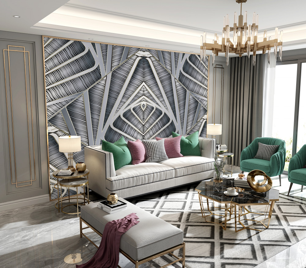 Fototapeta abstrakcja wzoru liścia