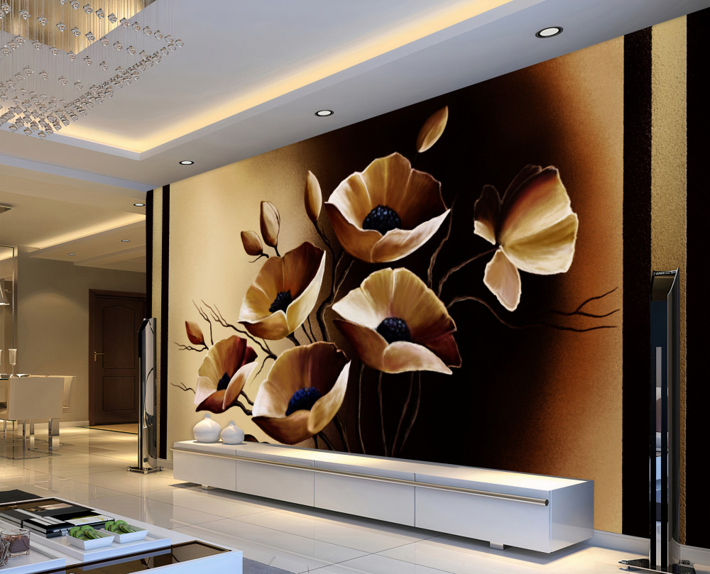 Fototapeta abstrakcyjne beżowe maki