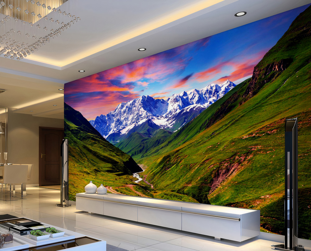 Fototapeta fascynująca trasa przez góry