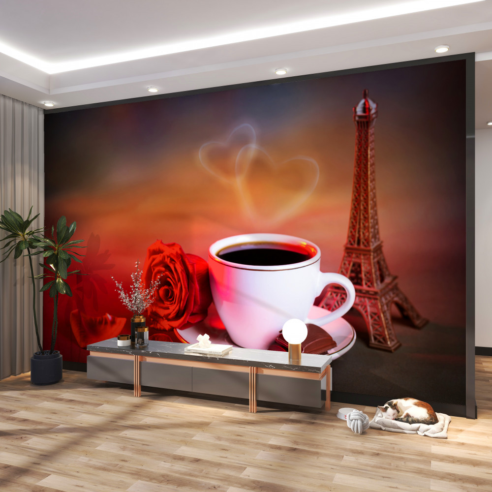 Fototapeta Poranny romans w stylu francuskim