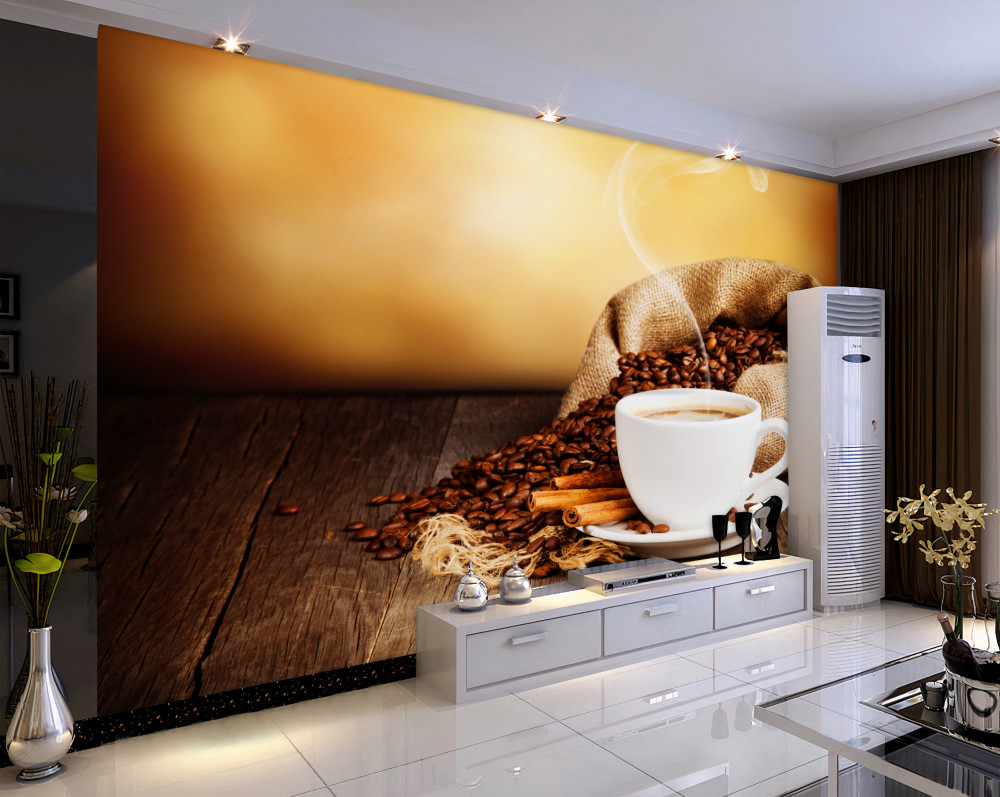 Fototapeta orzeźwiającą filiżankę aromatycznej kawy