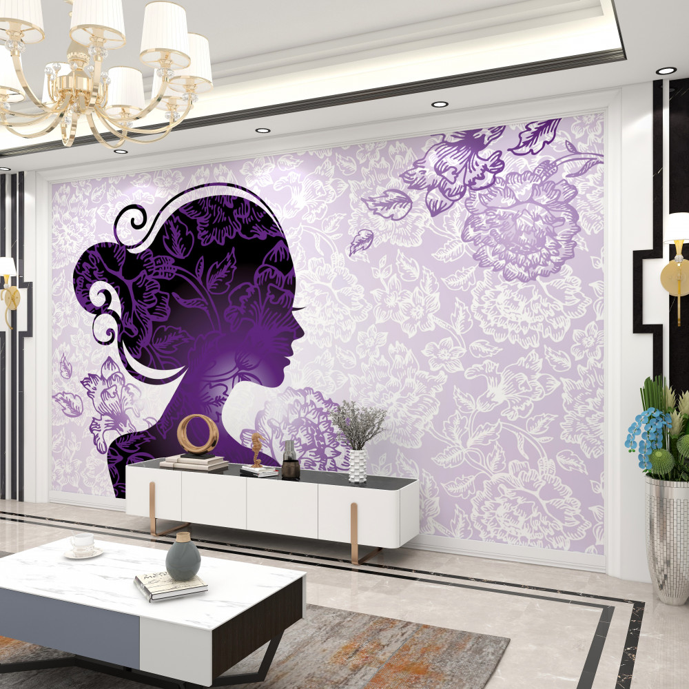 Fototapeta abstrakcyjny obraz dziewczyny