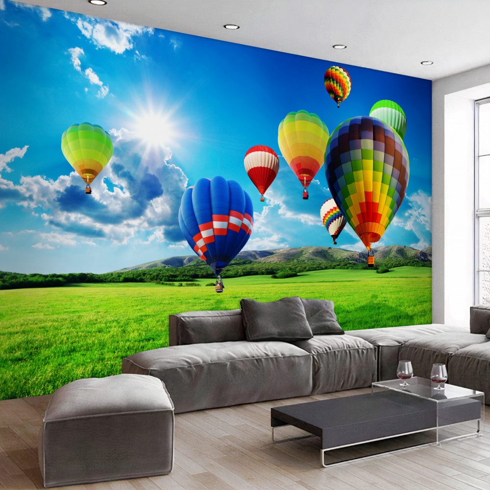 Fototapeta błyszczące balony