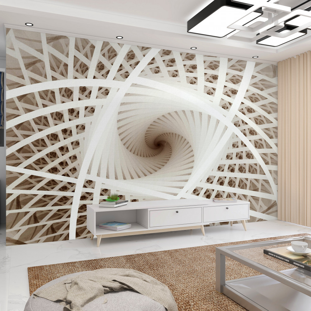 Fototapeta abstrakcyjna, wirująca perspektywa