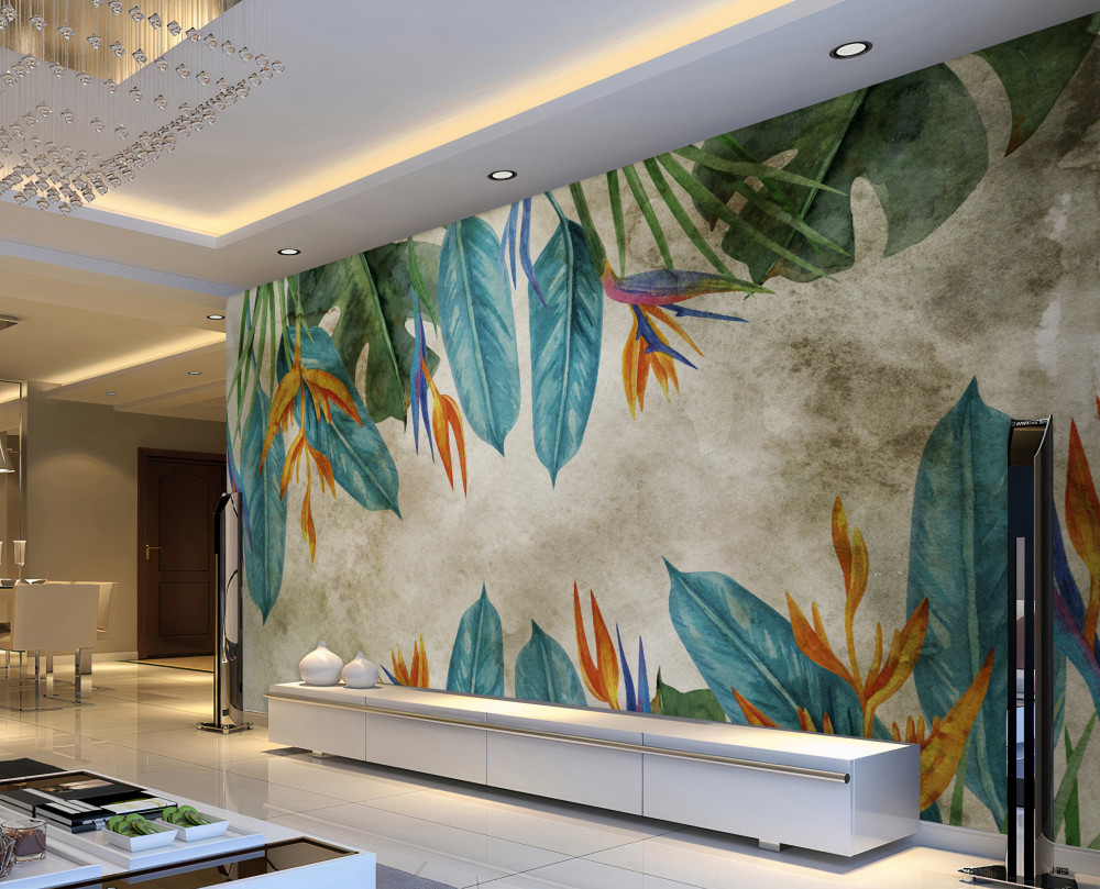 Fototapeta egzotyczne liście tropikalne