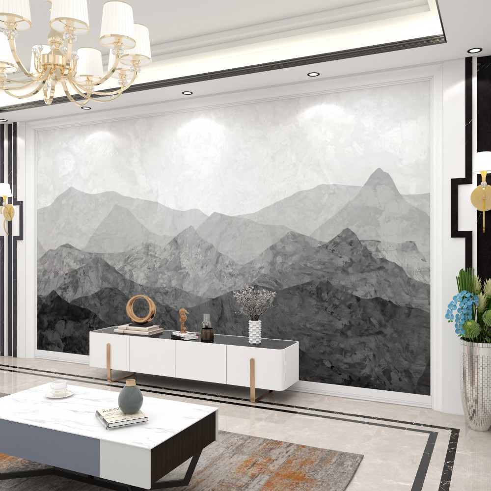 Fototapeta potężne pasma górskie