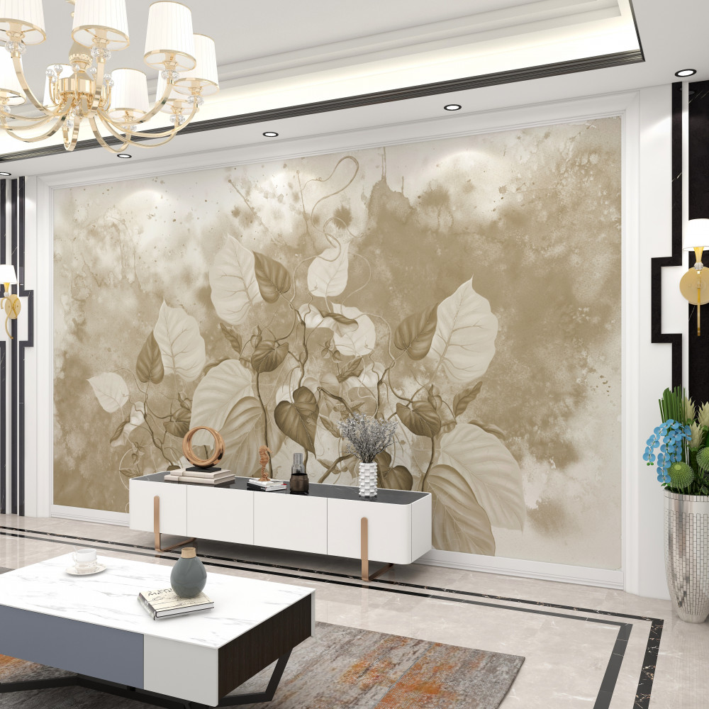 Fototapeta mglisty poranek na łące