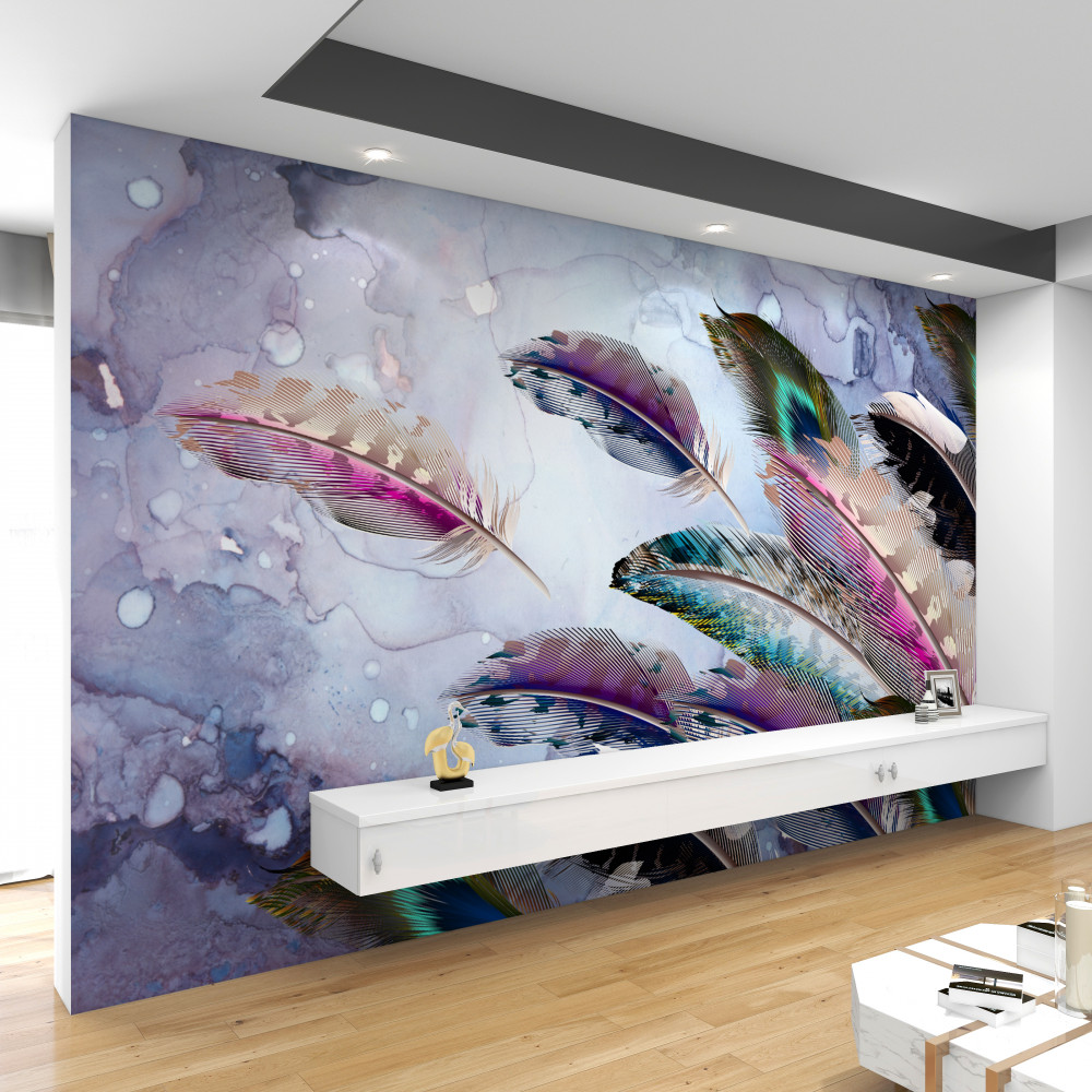 Fototapeta pióra magicznego ptaka