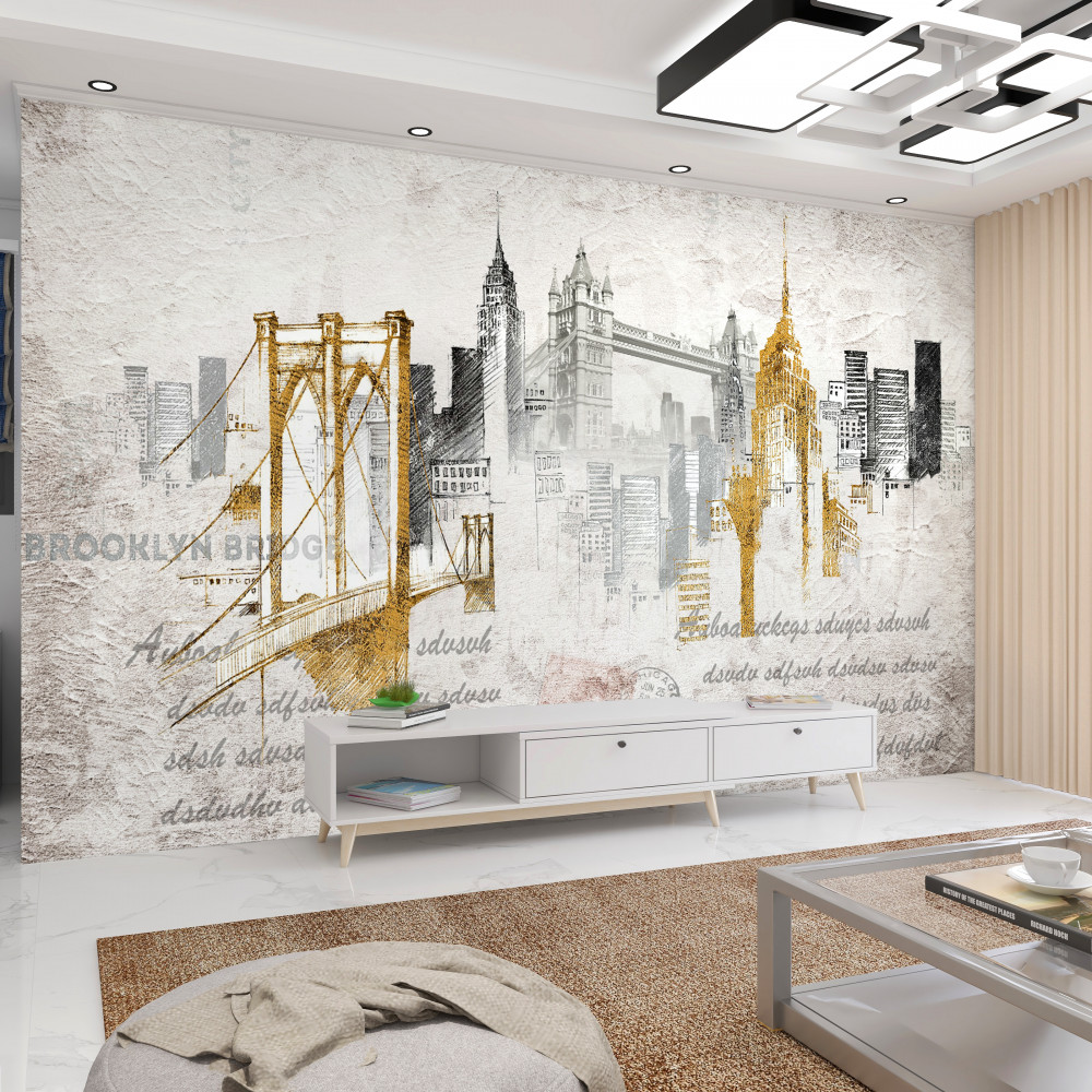 Fototapeta vintage streszczenie nowy jork