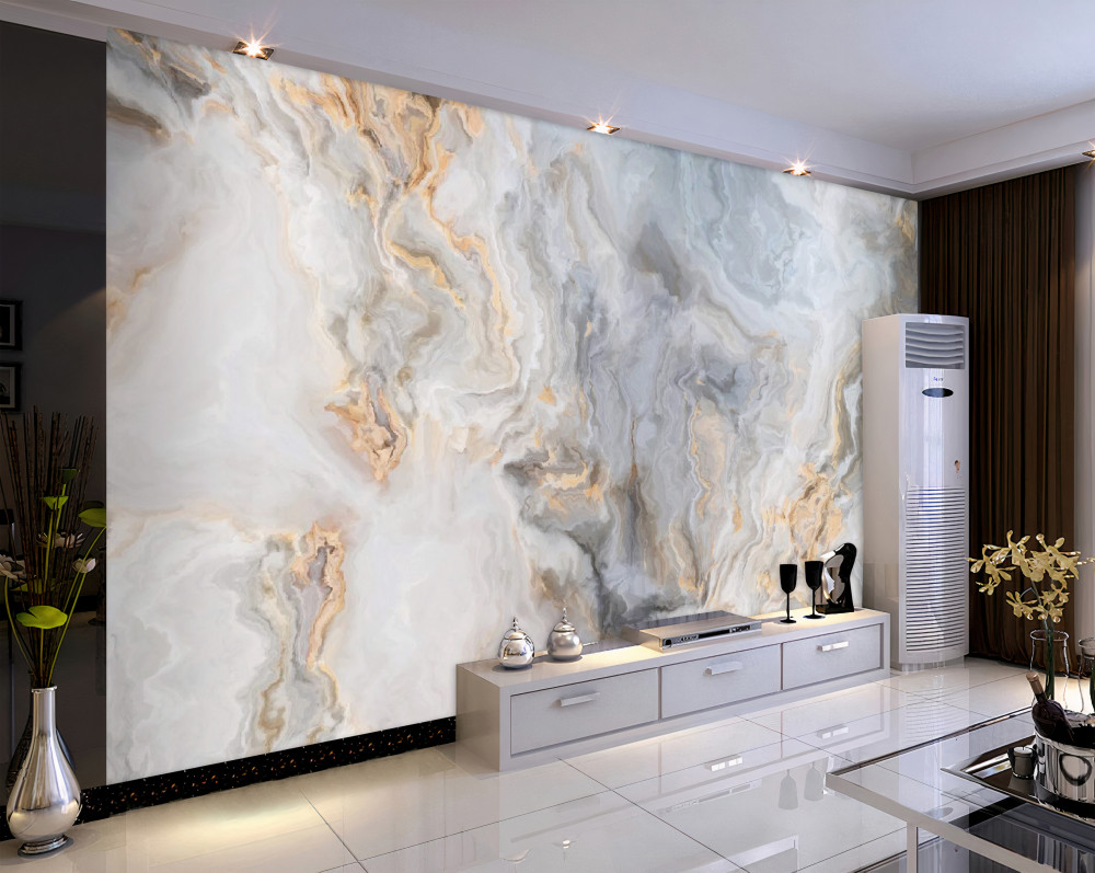 Fototapeta złote farby na szarym tle