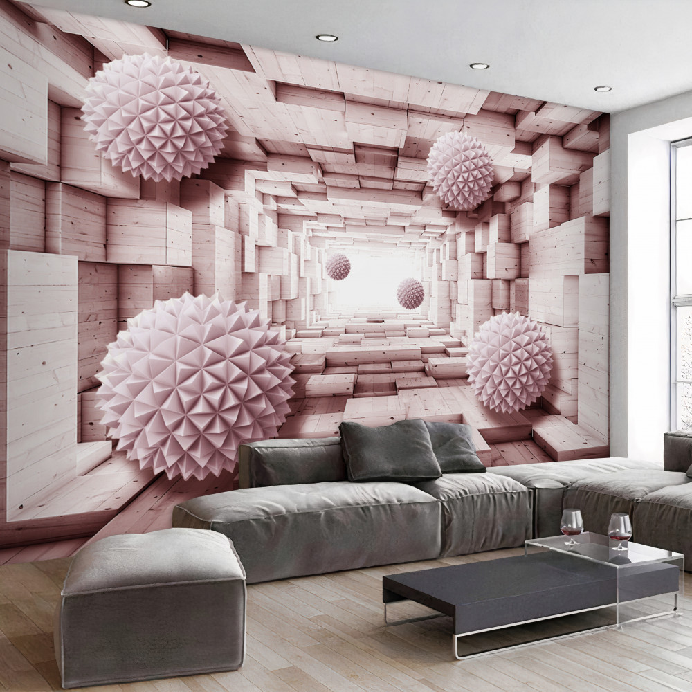 Fototapeta latające kule do geometrii nieskończoności