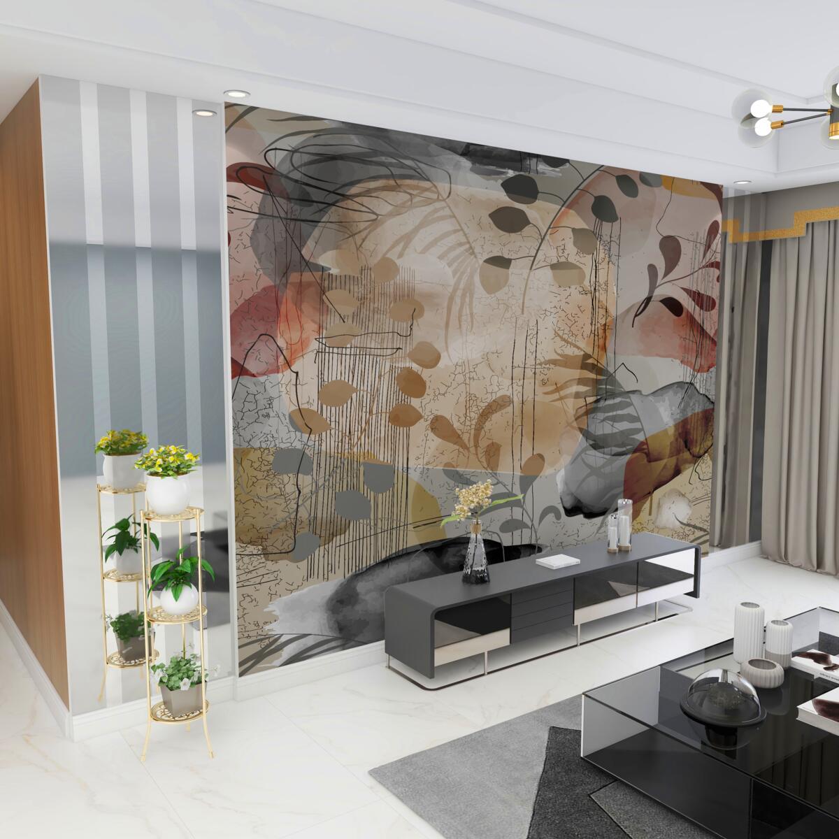 Fototapeta Abstrakcja tonów łóżka