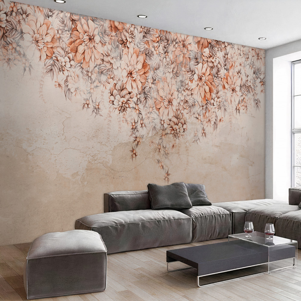 Fototapeta wiele dużych pąków