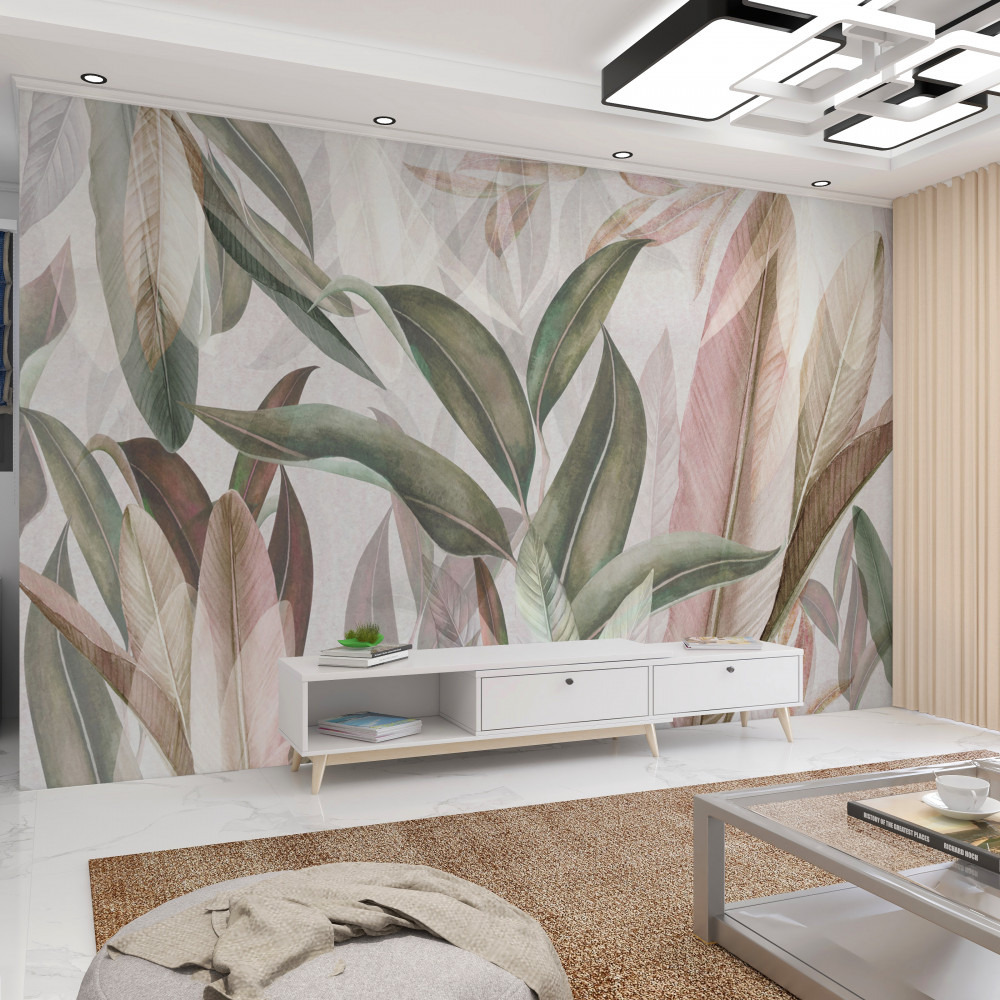 Fototapeta liście paproci tropikalnych