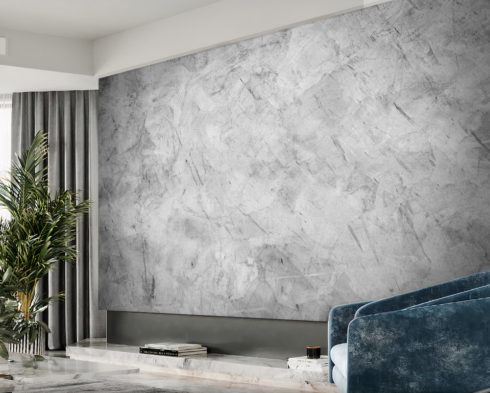 Fototapeta ulewny deszcz w mglistym lesie