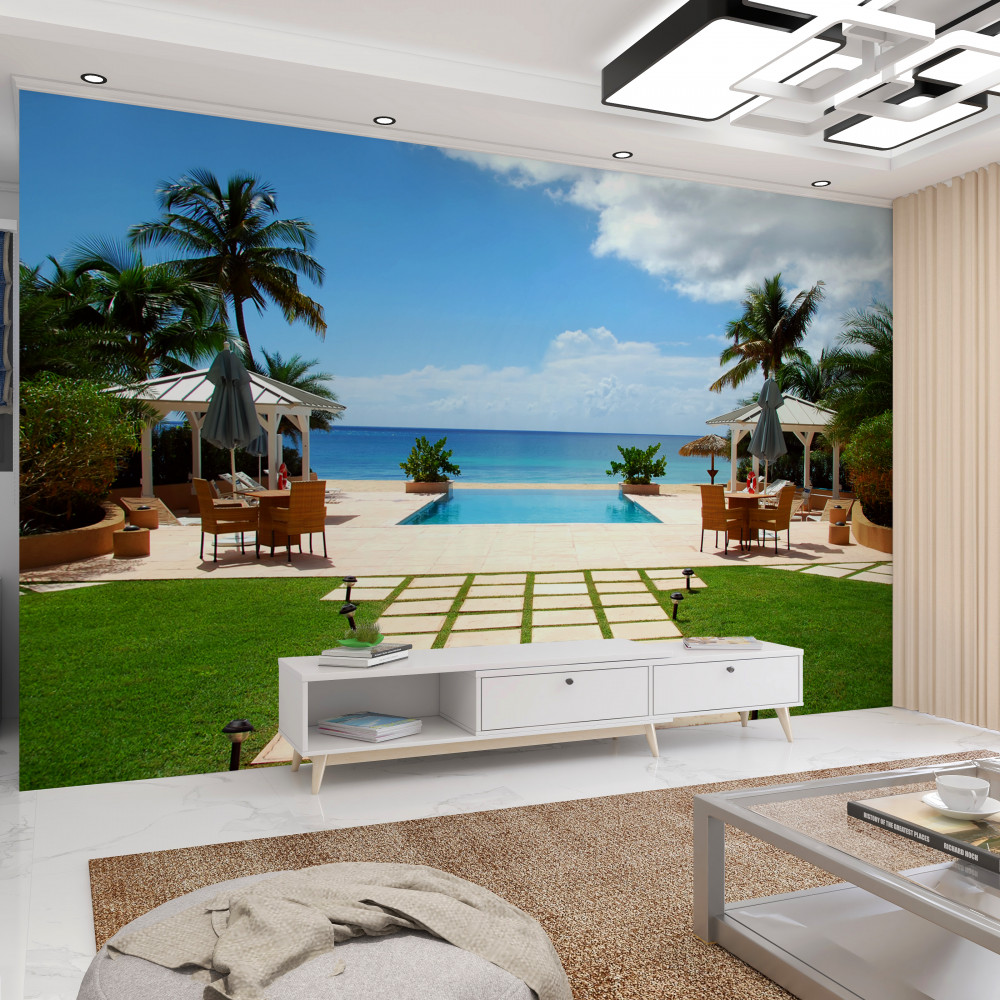 Fototapeta basen nad morzem