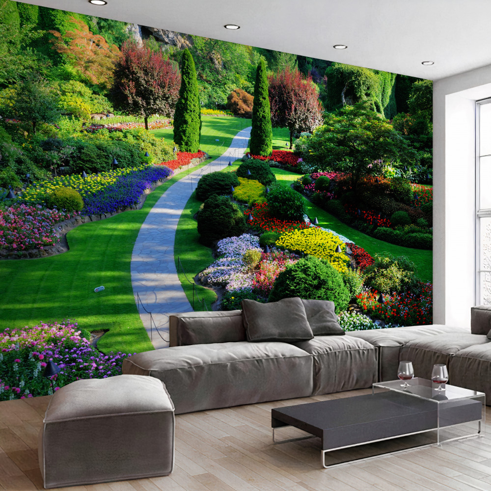 Fototapeta piękno projektowania krajobrazu