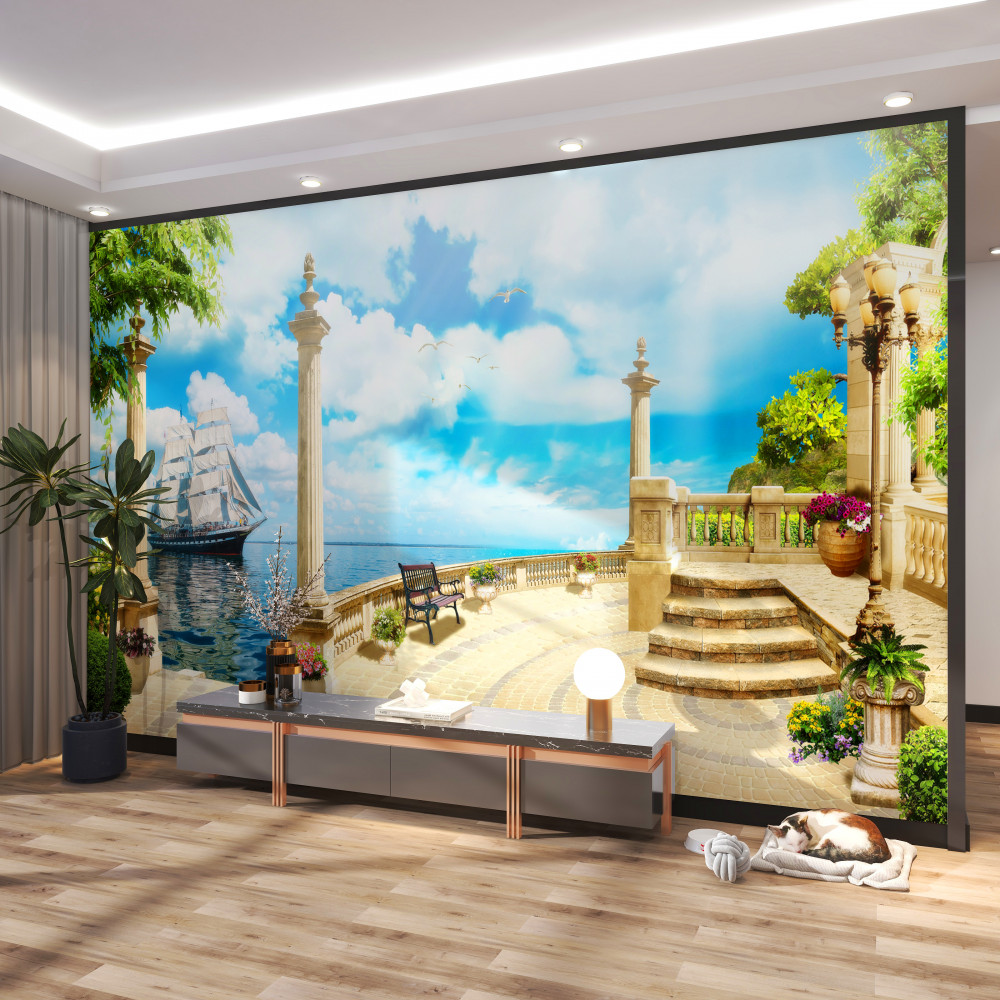 Fototapeta altana nad morzem