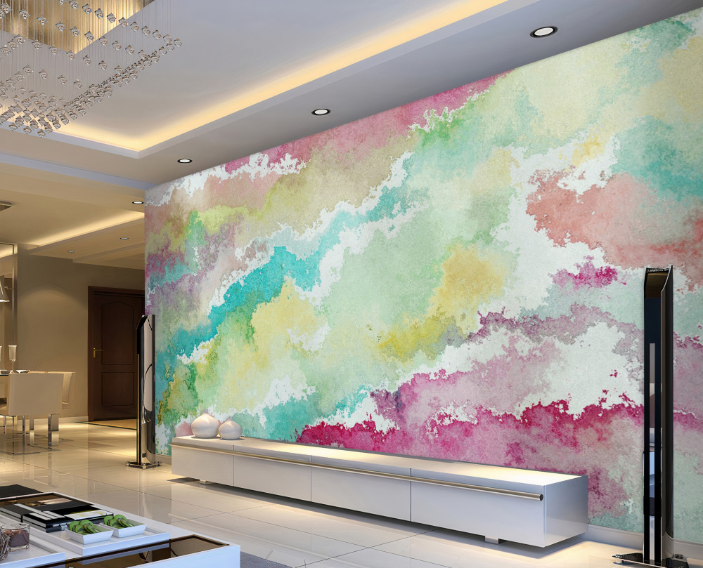 Fototapeta abstrakcja zorzy polarnej