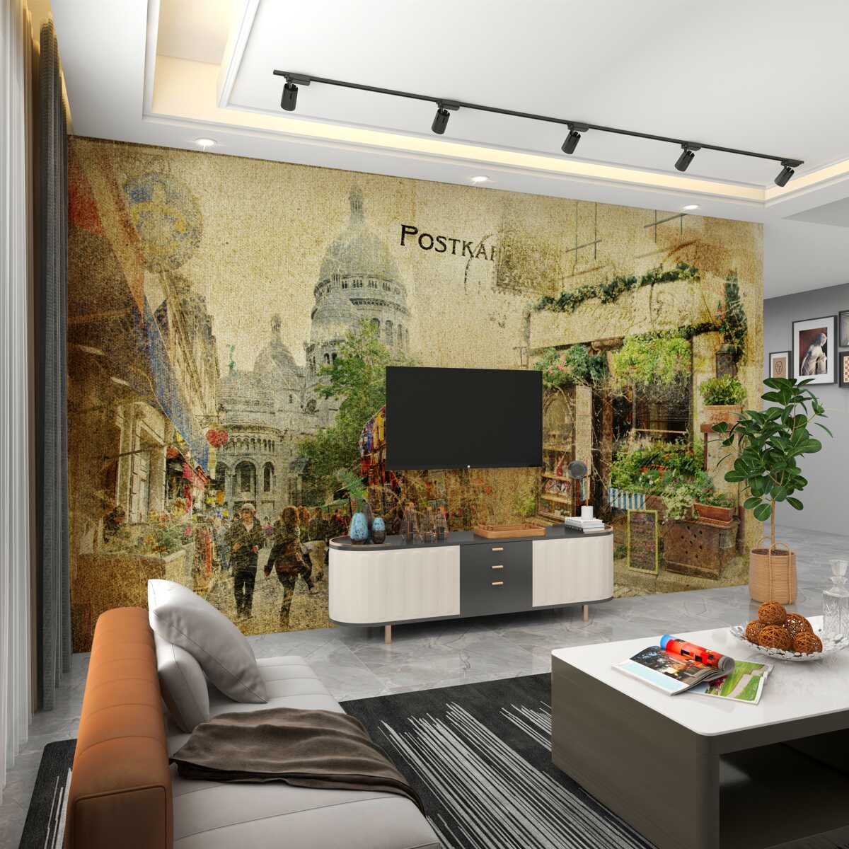 Fototapeta Stare zdjęcie miasta