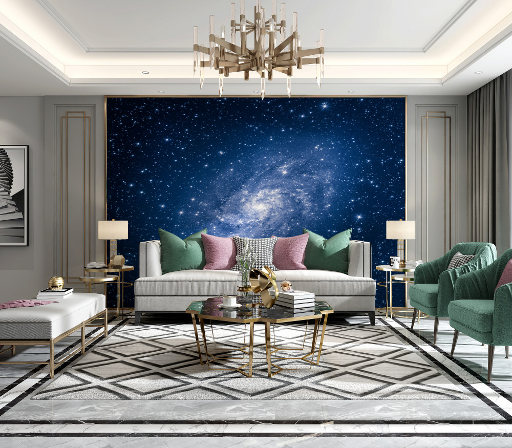 Fototapeta galaktyka kosmiczna gwiazd
