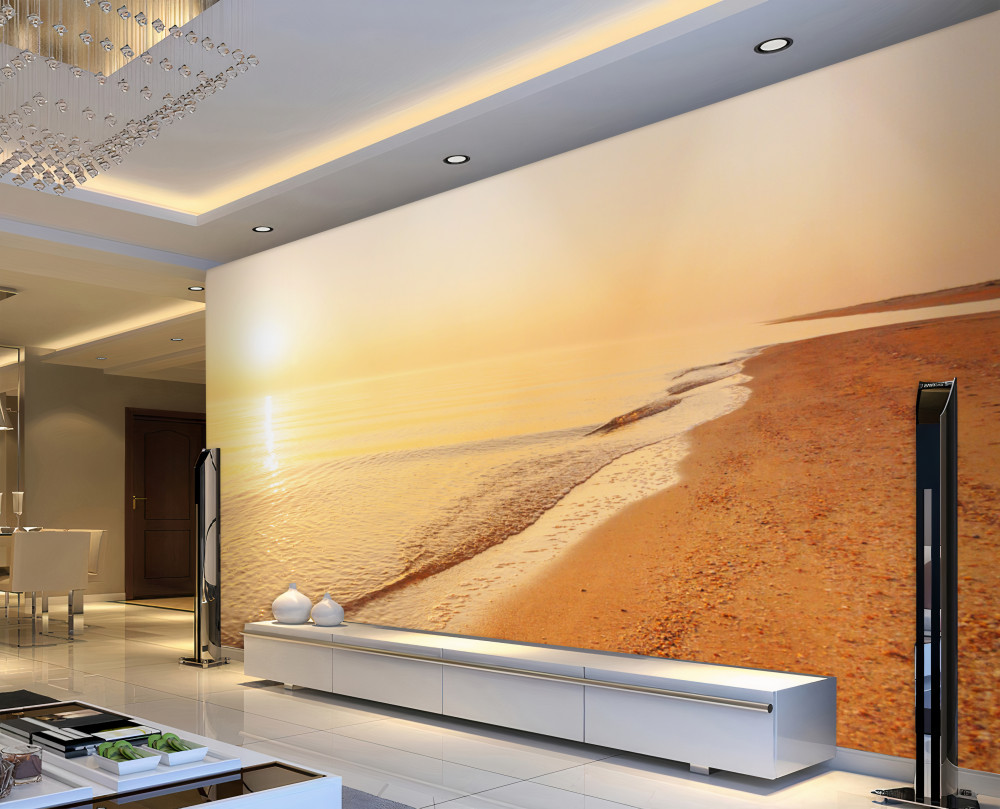 Fototapeta wielki letni zachód słońca