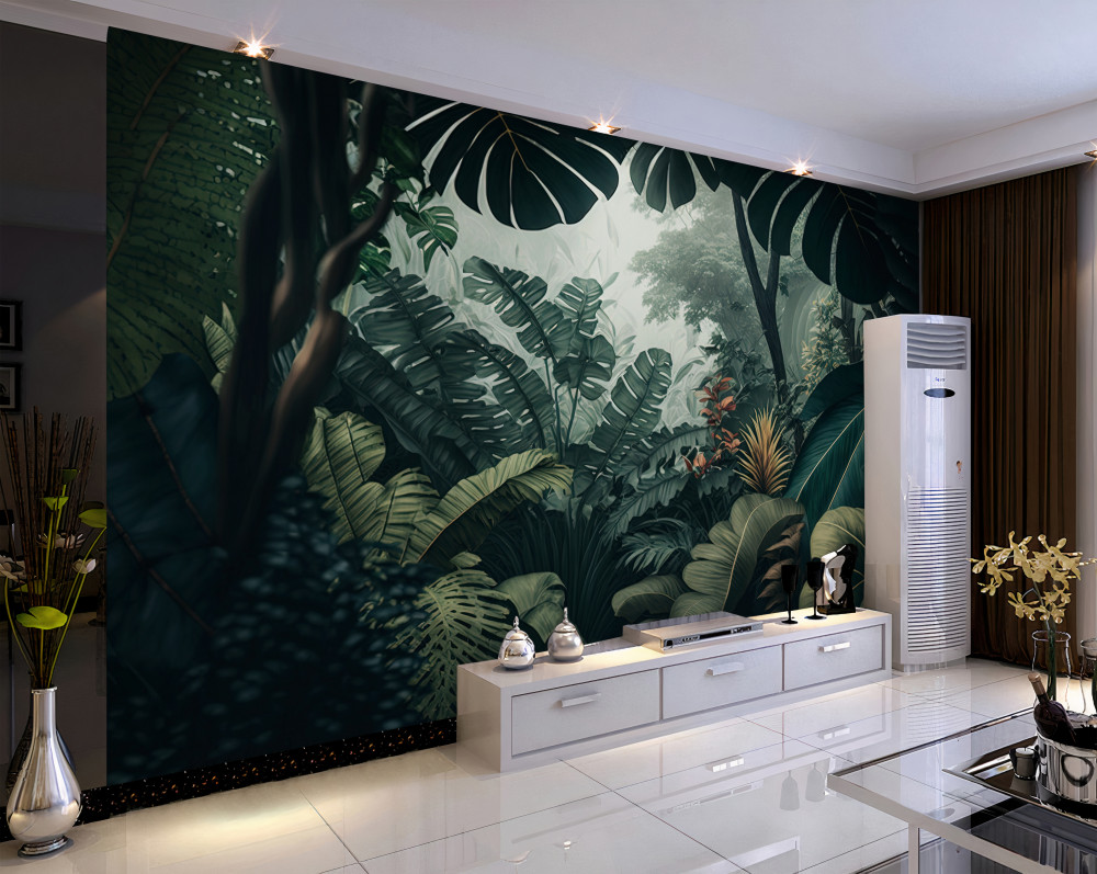 Fototapeta bogata roślinność tropikalna