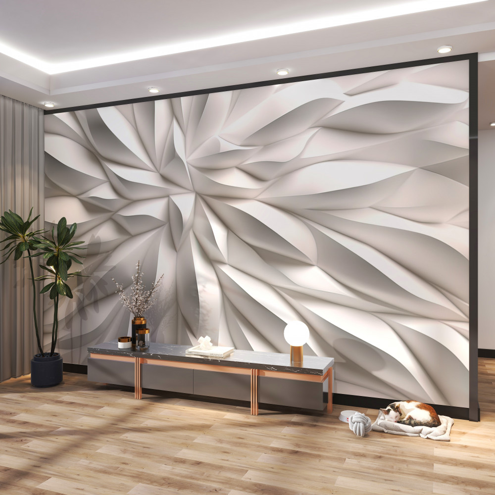 Fototapeta abstrahując środek kwiatów