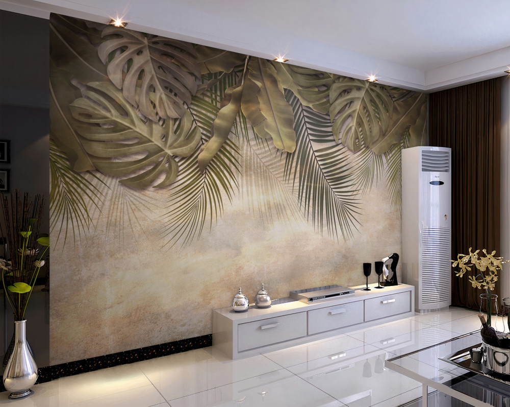 Fototapeta zwisająca zielona roślinność