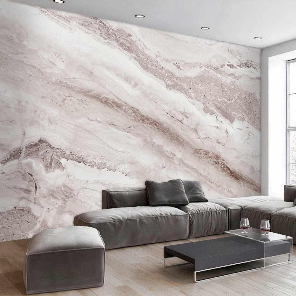 Fototapeta jasnobrązowy marmur