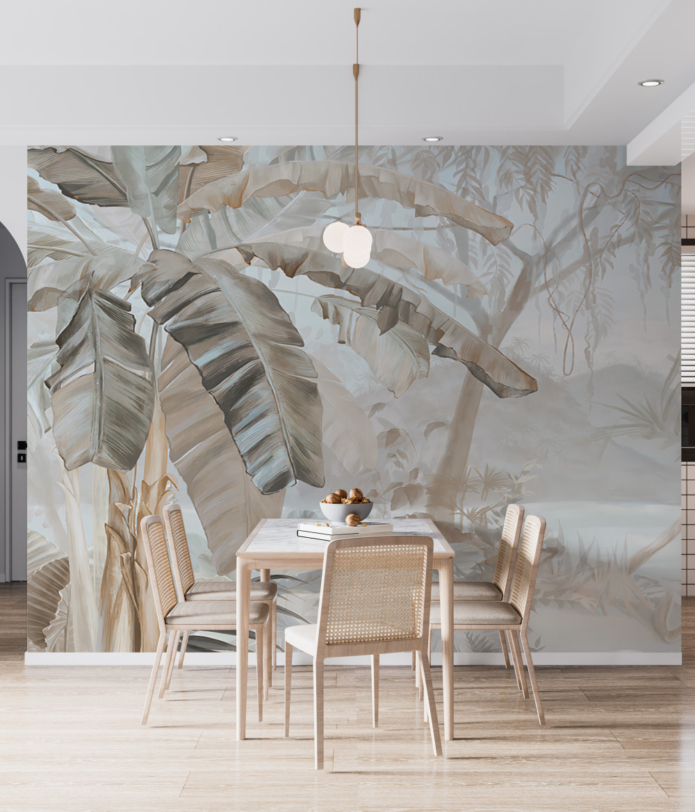 Fototapeta rajskie wybrzeże z palmami