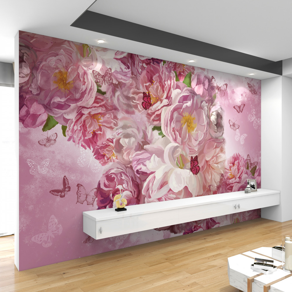 Fototapeta piękna gałąź kwitnących pąków