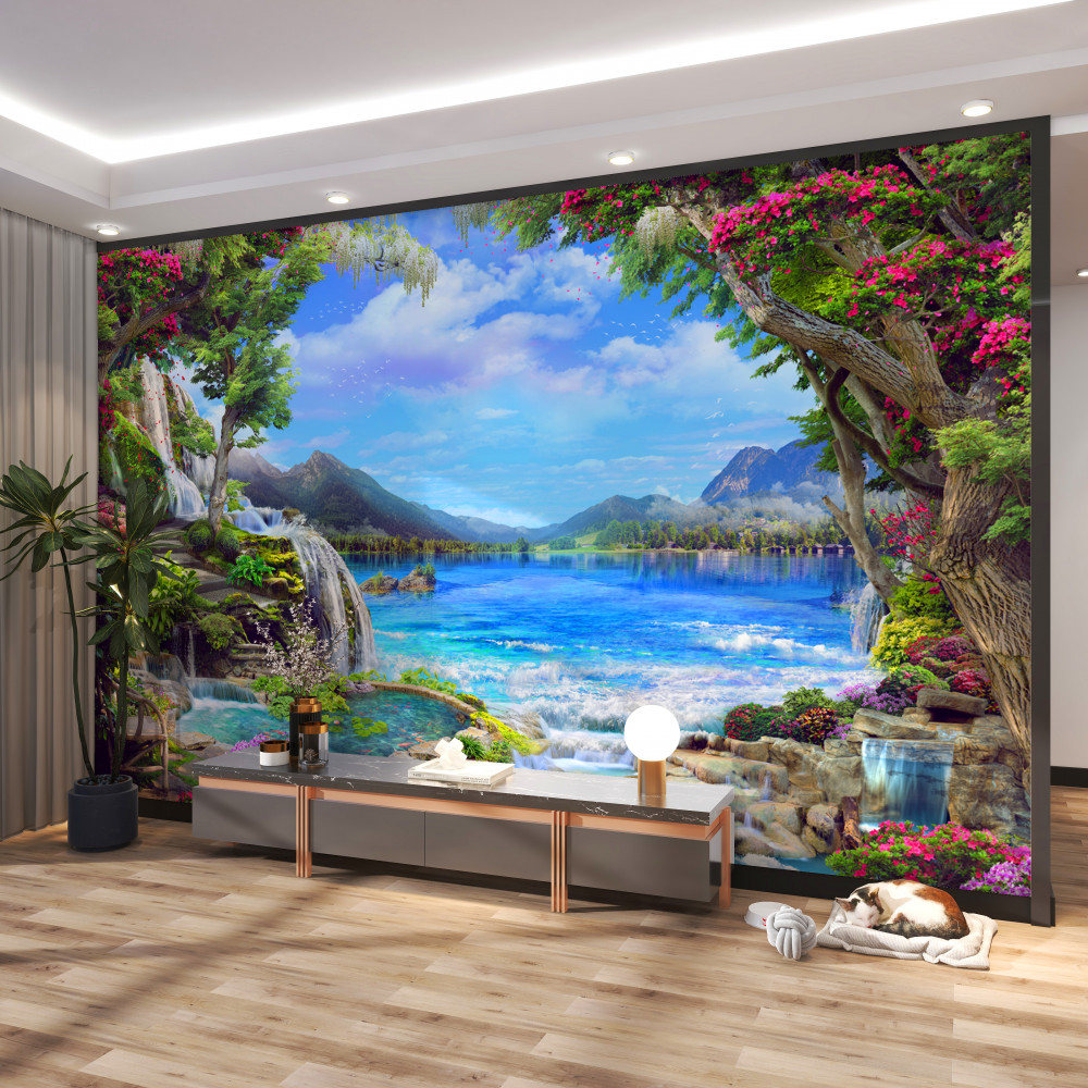 Fototapeta górska oaza