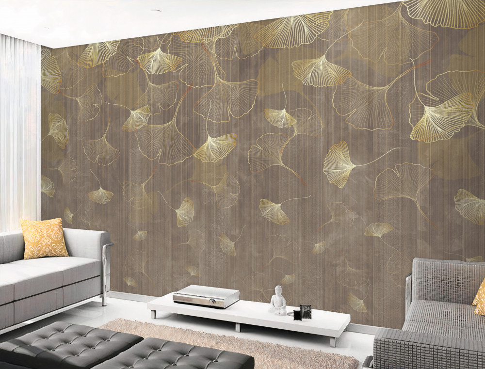 Fototapeta płatki kwiatów spadające z nieba