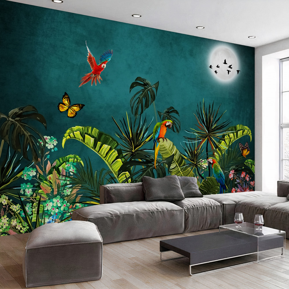 Fototapeta noc w lesie deszczowym