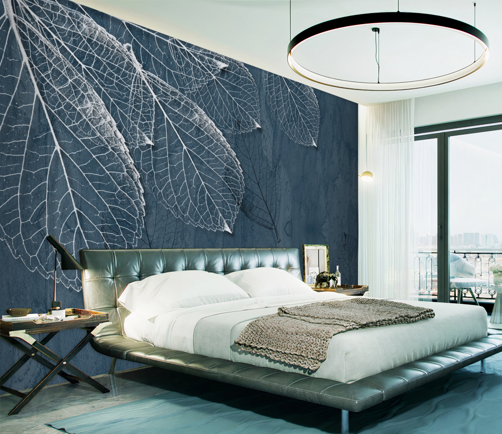 Fototapeta przezroczyste liście niczym skrzydła ćmy