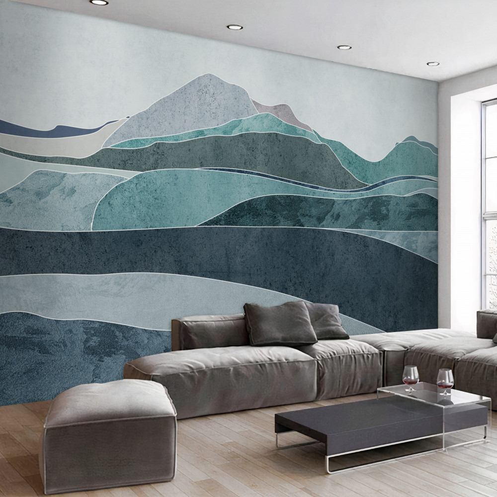 Fototapeta zimne górskie rzeki