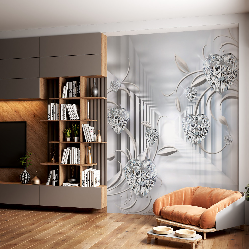 Fototapeta abstrakcyjny korytarz z dekoracjami