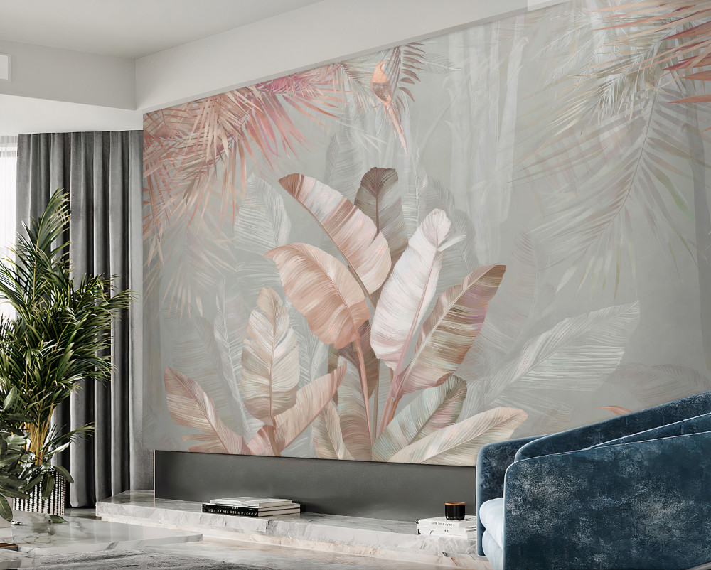 Fototapeta różne złote liście