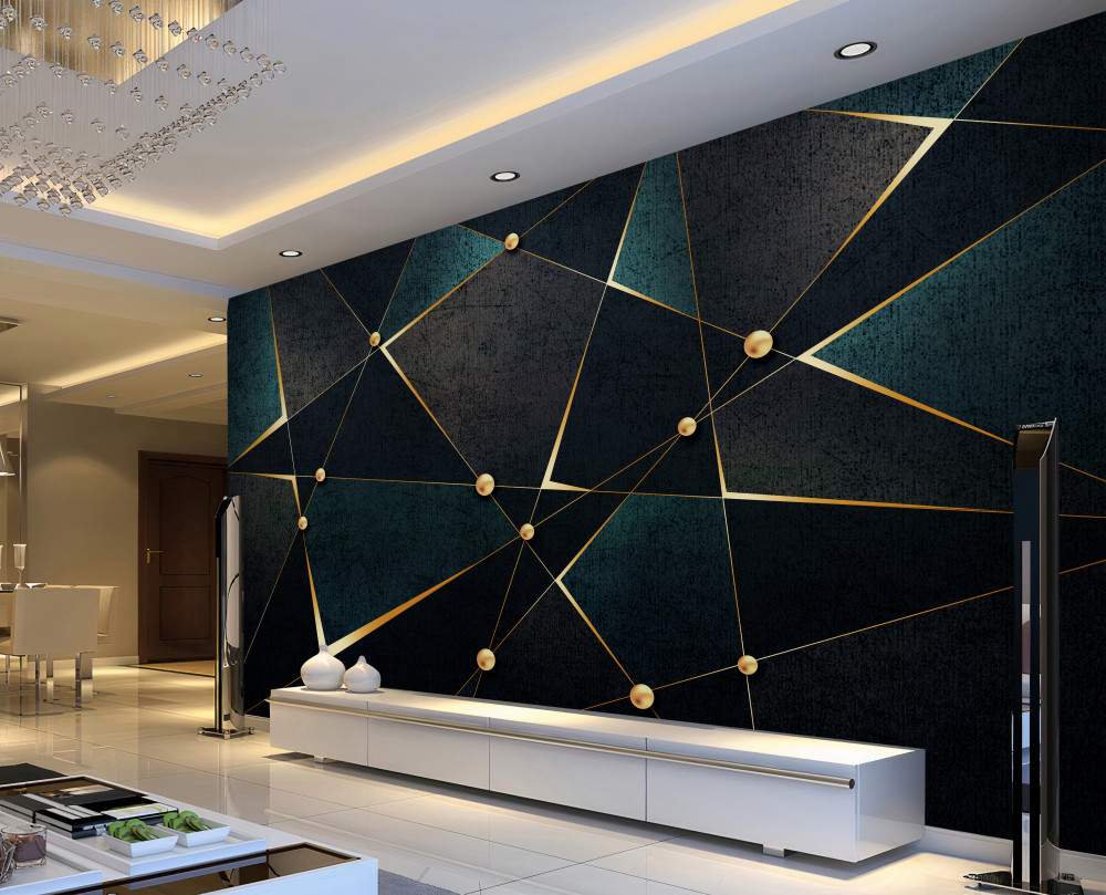 Fototapeta luksusowe zielone diamenty