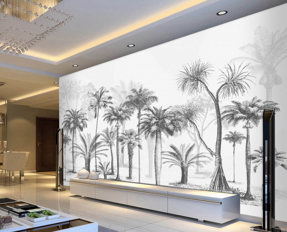 Fototapeta grafika wektorowa palm