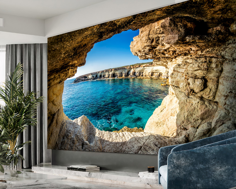 Fototapeta widok z klifu na ocean